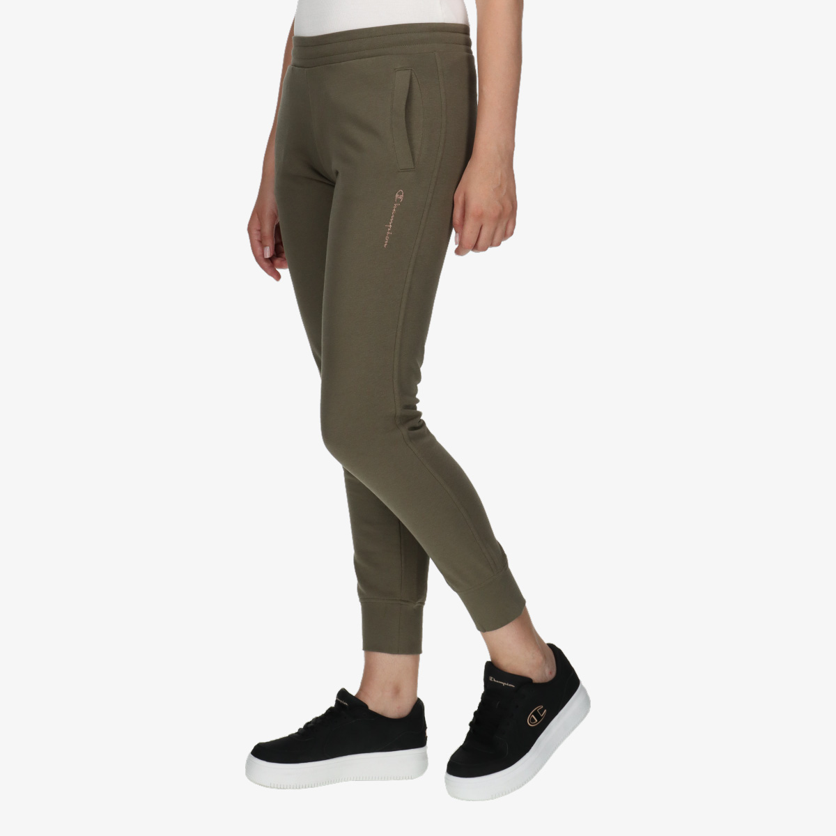 LADY CLASSIC RIB CUFF PANTS 