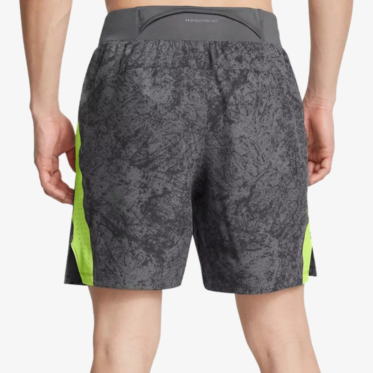 UA LAUNCH PRO 7'' PRINTED SHORTS 