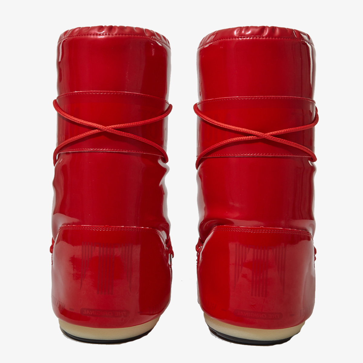 MOON BOOT ICON VINILE MET RED 35-47 