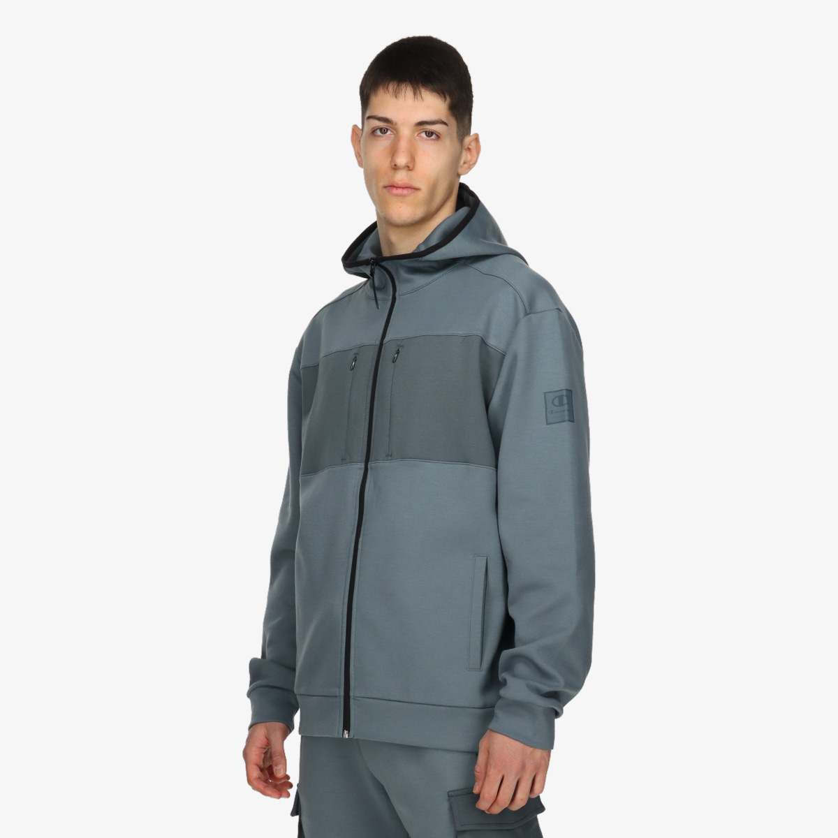 Hooded Full Zip Sweatshirt 