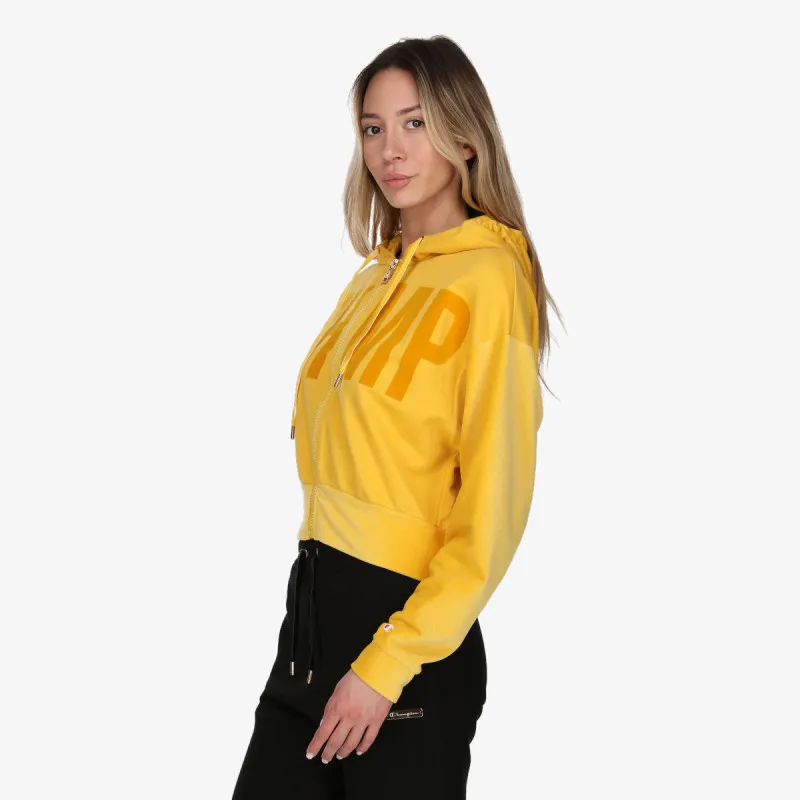 CHAMPION LADY VELOUR FULL ZIP HOODY