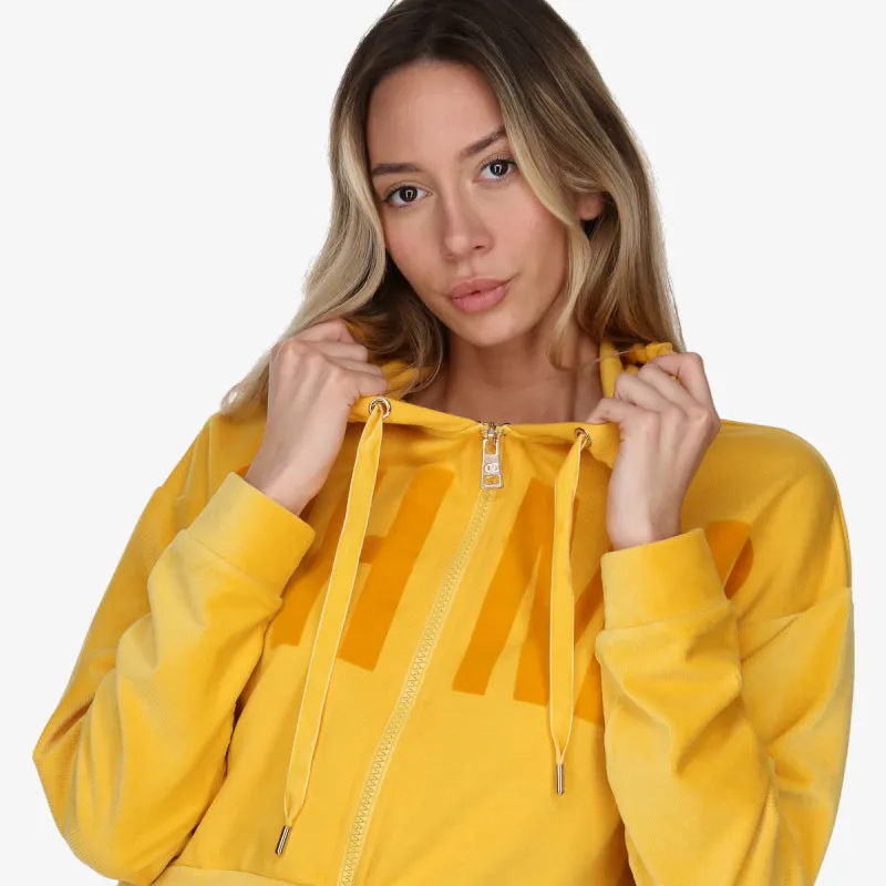 CHAMPION LADY VELOUR FULL ZIP HOODY
