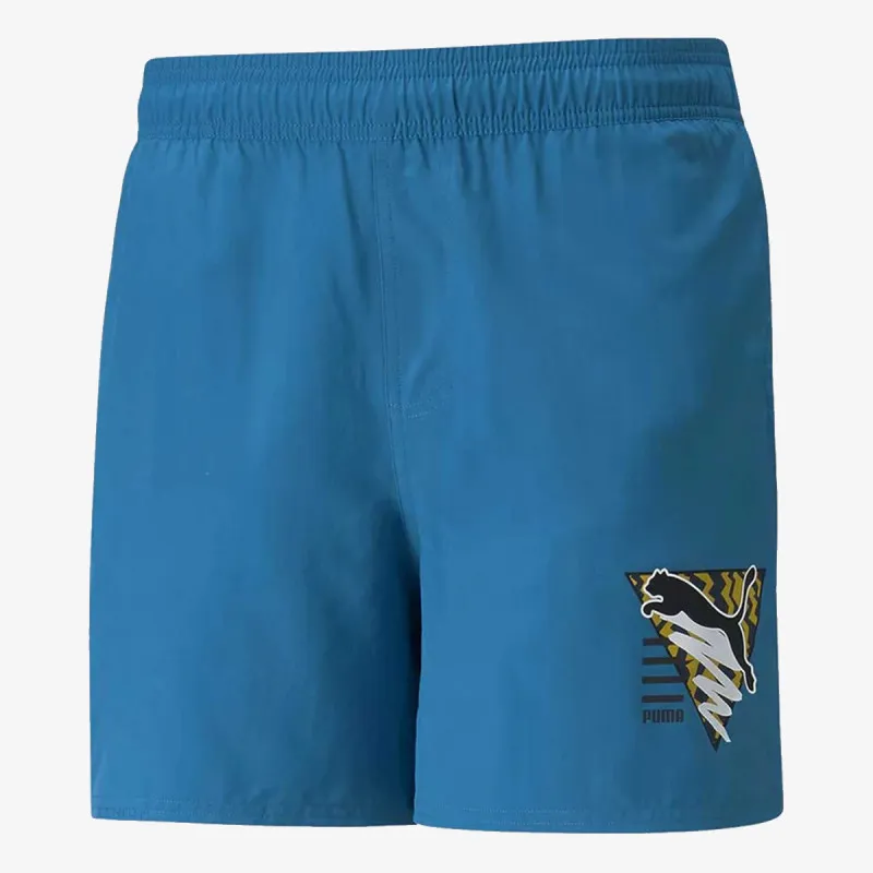 PUMA SUMMER CAT GRAPHIC WOVEN SHORTS 5